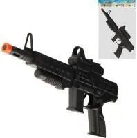 Игрушка Автомат-трещотка Меткий стрелок 31,5см