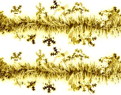 Мишура d7х180см Снежинки