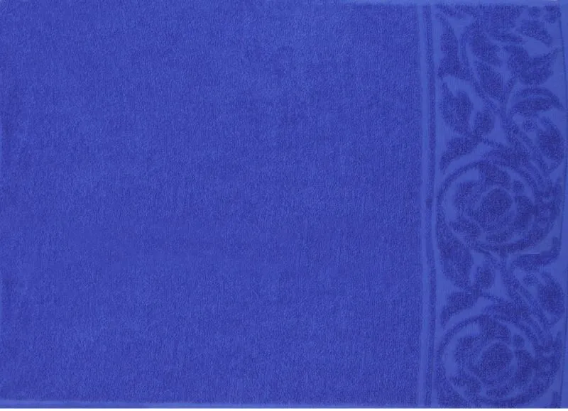 Полотенце махровое 70х130см Цветок