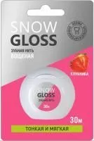 Зубная нить SNOW GLOSS 30м Aroma