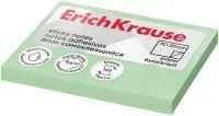 Блок для записи 100л 75х50мм ErKr с клеевым краем зеленый