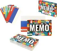 Игра настольная Мемо Флаги мира (50 карточек)