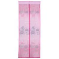 Занавес от насекомых 80х210 магнитная лента Цветы