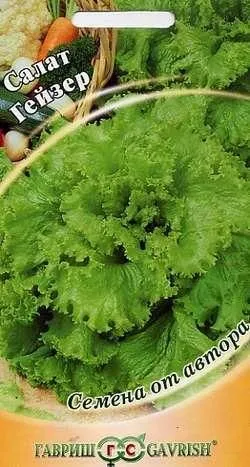 Зелень Салат Кучерявец одесский хрустящий 0.5г цветной пакет/ Гавриш