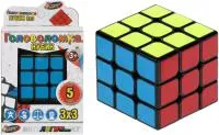 Игра логическая ИГРАЕМ ВМЕСТЕ Кубик 3х3 Размер: 6х6х7см 