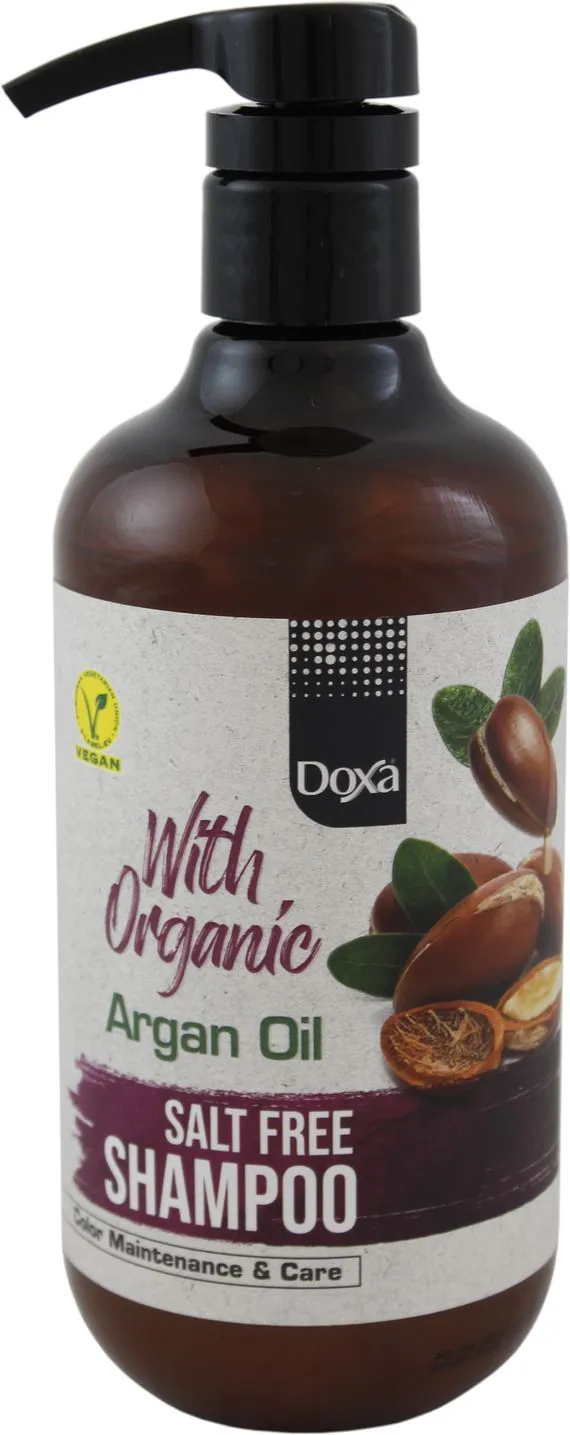 Шампунь DOXA 500мл бессолевой (Забота и сохранение цвета с натуральным аргановым маслом)