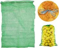 Мешок-сетка для овощей 45х75см зеленая