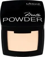 Пудра LAVELLE COLLECTION Powder компактная матирующая т.02 слоновая кость