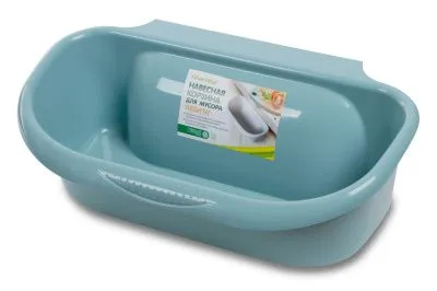 Корзина для мусора Левита навесная (бирюзовый)