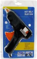 Клеевой пистолет 11мм КИТ 60Вт черно-оранжевый + 1 стержень