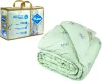 Одеяло Лён 200х215см 220гр кв м всесезонное евро/Эльф (в чемодане)