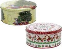 Банка жестяная 1800мл круглая d170х80мм