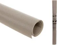 Коврик для кухонных ящиков Бусинка 450х90мм в рулоне кофейный