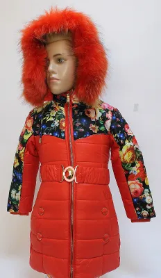 Пальто для девочки зима