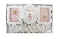 Фоторамка 10х15см 3 фото You me