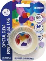 Скотч 18мм х 2м х 1мм CENTRUM двусторонний гелевый