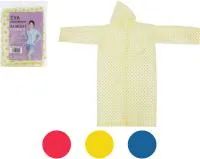 Дождевик-плащ Горох для взрослых EVA