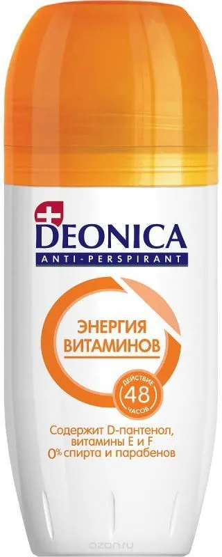 Дезодорант антиперспирант DEONICA ролик 50мл жен