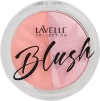 Палетка для лица LAVELLE COLLECTION Blush&Glow румяна и хайлайтер т.01 нежно-розовый