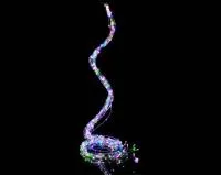 Гирлянда светодиодная Ниточки 1.8м 180 ламп мультиколор