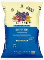 Грунт TERRA VITA  Живая земля 5л Цветочный
