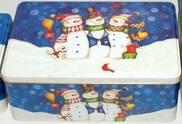 Банка жестяная 3400мл 225х166х92мм (97171 Вес.Снегов.)