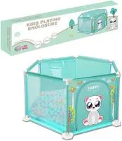 Игровой развивающий центр 146х146х74 см в комплекте 50 шариков в упаковке 14х70х32 см