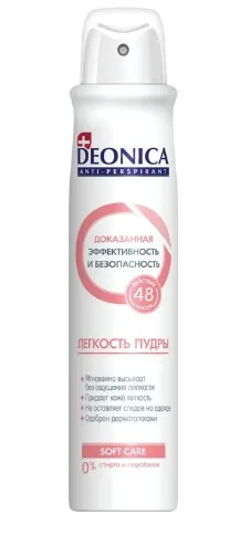 Дезодорант антиперспирант DEONICA женский спрей 200мл