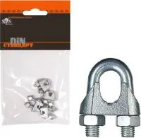 Зажим для канатов DIN741 М3мм 4шт Пакет