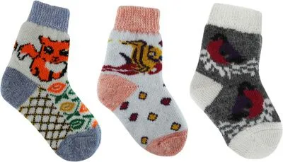 Носки детские разноцветные (р.18)