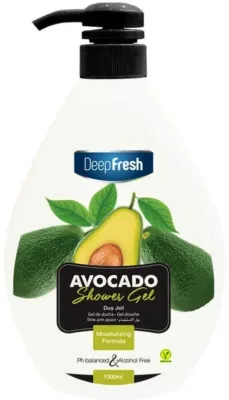 Гель для душа DEEP FRESH 1000мл  (Авокадо)
