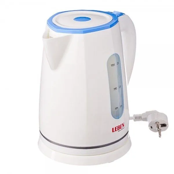 Чайник электрический LEBEN 1800мл 1800Вт стекло