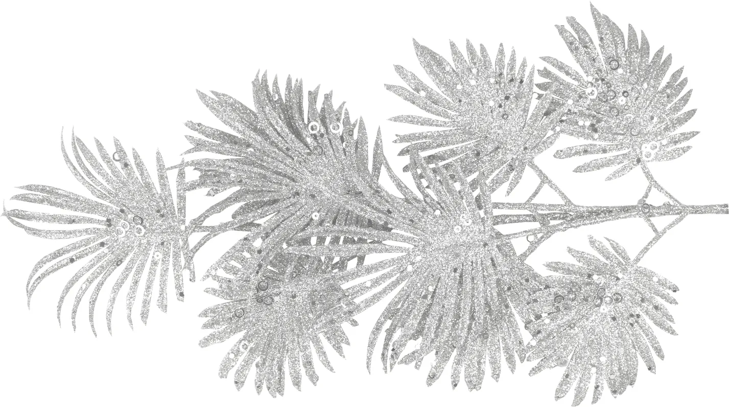 Ветка декоративная Пышные листочки Размер: 720х210х10мм