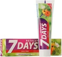 Зубная паста 7DAYS 100мл Сила трав для здоровья десен