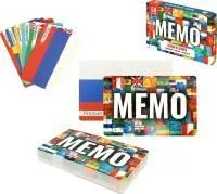 Игра настольная Мемо Флаги мира (50 карточек)