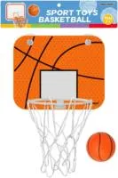 Игровой набор Баскетбол размер корзины 6х16х26см, d мяча 8см