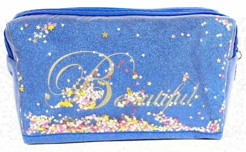 Косметичка-куб LADYMIX Вуаль (синий)