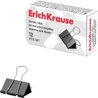 Зажимы для бумаг 25мм 12шт ErKr