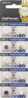Батарейка GoPower AG03 (392A LR736 LR41 192) часовая 1,5В BL10