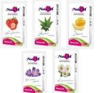 Бумажные платочки натам 10шт из целлюлозы с увлажнением