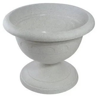 Вазон Колывань низкий 1.1л 18см (мрамор)