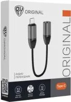 Аудио-переходник BY Type-C mini jack 3.5мм 