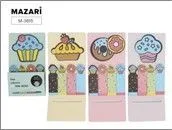 Блок для записи 17л MAZARI 5шт фигурный с клеевым краем (Candy // М-3815)