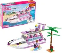 Конструктор COGO Серия Девочки Количество деталей: 318шт Размер в уп: 25.5х37.5х6см