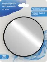 Зеркало с увеличением х3 на присосках,  d10см
