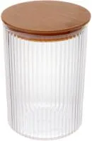 Банка BAMBOO 750мл для продуктов круглая пластиковая 