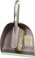 Комплект для уборки Green Republic щетка-сметка с совком с кромкой платан