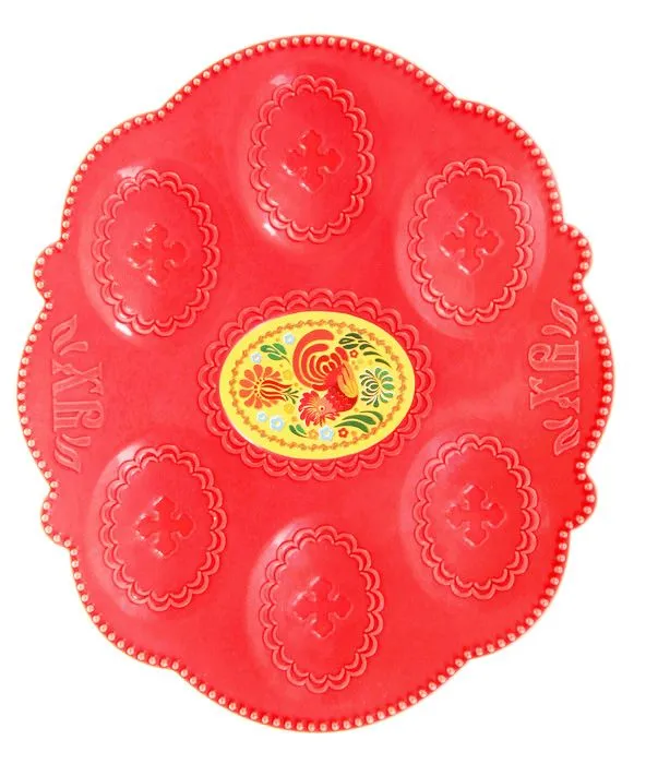 Подставка для 6 яиц 21х18см. (Петушок 1002598)