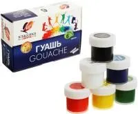 Гуашь 6цв 20мл ЛУЧ 