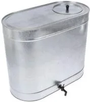 Бак оцинкованный 120л с краном 